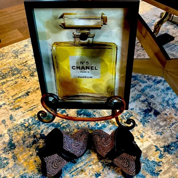 Rhinestone Booties NWOT - Picture 1 of 3